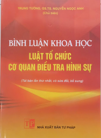 BÌNH LUẬN LUẬT CƠ QUAN CẢNH SÁT ĐIỀU TRA