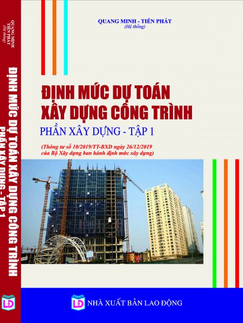 ĐỊNH MỨC DỰ TOÁN XÂY DỰNG CÔNG TRÌNH