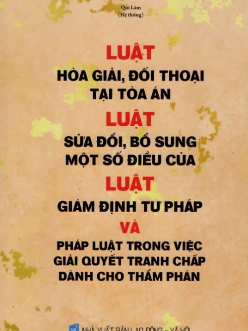 luật hòa giải đói thoại tại tòa