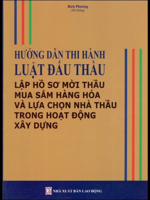 hướng dẫn thi hành luật đấu thầu