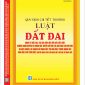 QUY ĐỊNH MỚI VỀ HỒ SƠ ĐỊA CHÍNH, CẤP GIẤY CHỨNG NHẬN QUYỀN SỬ DỤNG ĐẤT, QUYỀN SỞ HỮU TÀI SẢN GẮN LIỀN VỚI ĐẤT, THỐNG KÊ, KIỂM KÊ ĐẤT ĐAI VÀ LẬP BẢN ĐỒ HIỆN TRẠNG SỬ DỤNG ĐẤT