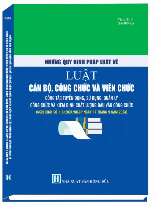 LUẠT CÔNG CHỨC 2024